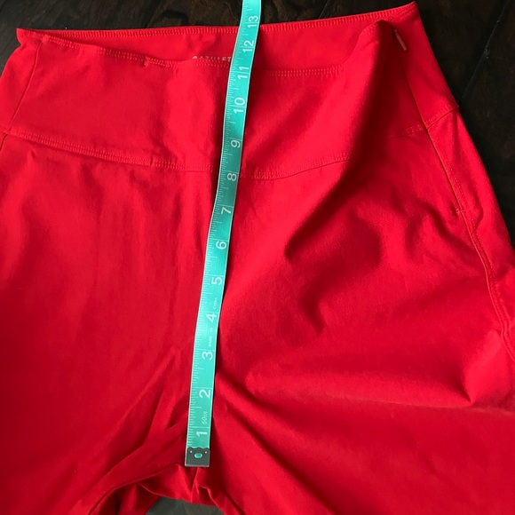 Like New Hibiscus Red Athleta Wander Slim Ankle Pant, Size 8T - Picture 11 of 11